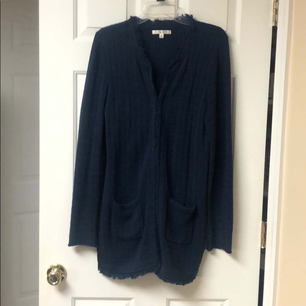 Cabi Duchess Fringe Cardigan